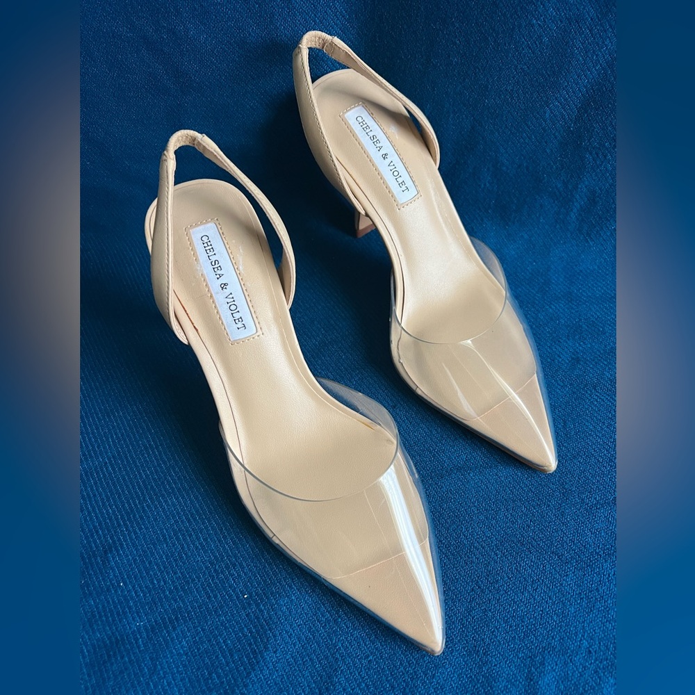 Chelsea & Violet Dressy heels Size 6.5